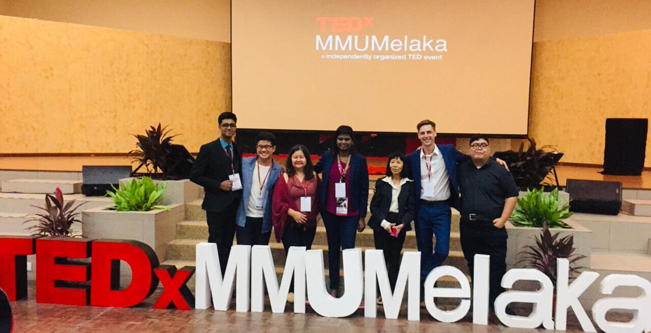 The speakers in TEDx MMU MELAKA event.